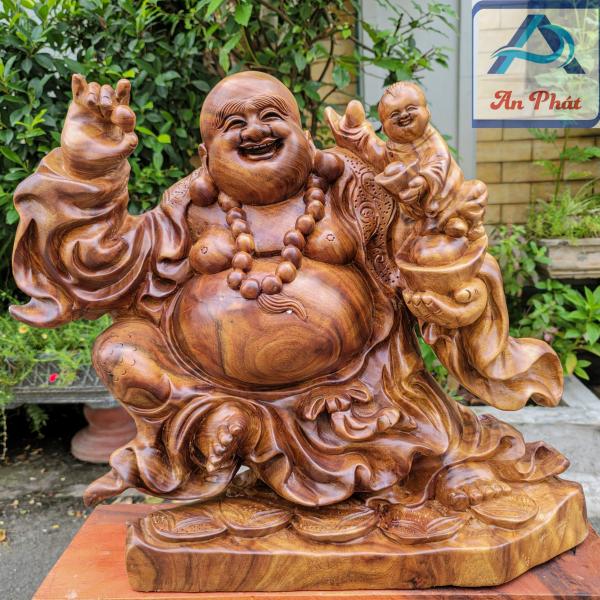 Phật Di Lặc Gỗ Xá Xị