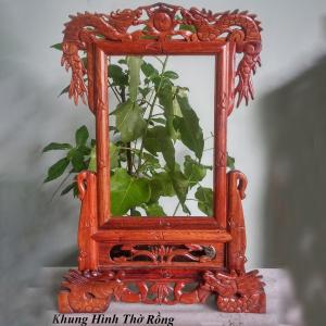 Khung hình chạm rồng 21x31