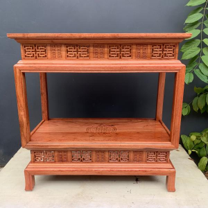 Đôn Hình Chữ Nhật Gỗ Hương 60x60x40